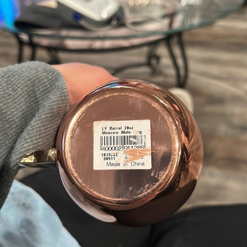 Las Vegas Copper Mule Mug - Picture 5 of 6